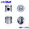 1-12111-6260 5-12111-242-1 4BD1 Piston Set Produsen Truk Untuk Suku Cadang Mesin Diesel Isuzu